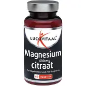 Lucovitaal Magnesium Citraat Supplement 400 mg - 60 Tabletten