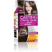 L'Oréal 1+1 gratis: Casting Crème Gloss Semi-Permanente Haarkleuring 400 Middenbruin