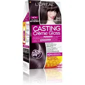 L'Oréal 1+1 gratis: Casting Crème Gloss Semi-Permanente Haarkleuring 316 Violet Bruin