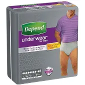 Depend Pants men max L/XL 1986