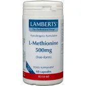 Lamberts L-methionine 500mg Vegacapsules