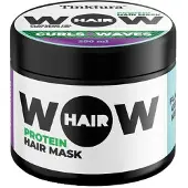 Tinktura Wow curls & waves hair mask keratin & flaxseed gel 250 ml