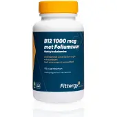 Fittergy B12 1000mcg Met Foliumzuur Tabletten