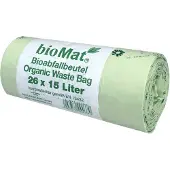 Biomat Composteerbare Afvalzakken 20L 26 stuks