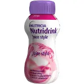 Nutricia Juice style aardbei 200 ml 4 stuks