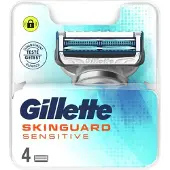 Gillette SkinGuard Sensitive Scheermesjes 4 Navulmesjes