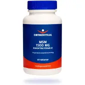 Orthovitaal MSM 1500 mg 60 tabletten