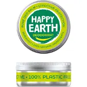 PDM to be maintained Happy Earth 100% Natuurlijke Deodorant Balsem Bergamot 45 g Balsem