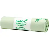 Biomat Wastebag compostable 40/60 liter 10 stuks