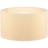 Duolla Lampenkap Roller Ø 40 cm, ecru/goud, crème / amber, Textiel / Stof / Zijde