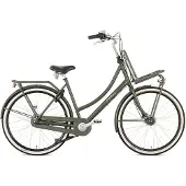 POPAL Transsportfiets daily dutch prestige n7 rb nd 59 cm Leger groen 28 inch