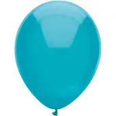 Haza ballonnen 100 stuks cyaan