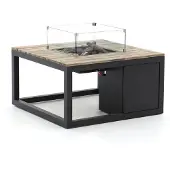 Cosi Cosiraw lounge vuurtafel 100x100x55cm