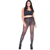 Pamela mann Plus Size panty Luxury 30 denier zwart female | Maat: 52-54