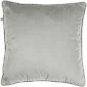 Dutch decor - FINN - Kussenhoes velvet 45x45 cm - Micro Chip - lichtgrijs