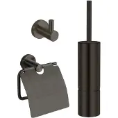 Best design Toiletset One Pack Moya Gunmetal