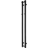 TVS Design Kiro 2 handdoekradiator 135W 140x13.5cm zwart