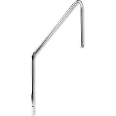 AstralPool Aisi316 18/8/2 Ø Exit Grab Rails Fixing With Flanges 43mm 1.220mm Zilver