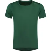 Rogelli Promo Heren Hardloopshirt - Korte mouw - Donkergroen