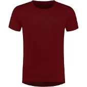 Rogelli Promo Heren Hardloopshirt - Korte mouw - Bordeaux