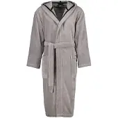 Cawö Badjas Home 833 Capuchon Men Stone-S