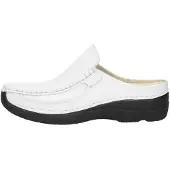 Wolky Klomp Women Roll Slide Printed Leather White-Schoenmaat 36