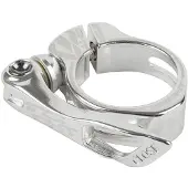 Insight Quick Release Zadelklem QR Alu Diameter 31.8mm Zilver