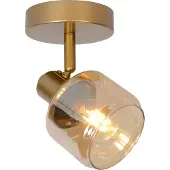Lucide BJORN - Plafondspot (Plafondlamp) - 1xE14 - Mat Goud / Messing