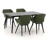 Hartman tuinmeubelen + 10% kassakorting | Hartman Sophie Studio 170cm dining tuinset 5-delig