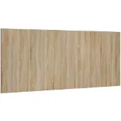 vidaXL Hoofdbord 200x1,5x80 cm bewerkt hout sonoma eikenkleurig