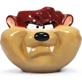 Ginza.se Looney Tunes - Tazmanian Devil - 3D Mok - Bruin - 400ml
