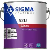 Sigma S2U Gloss - Op Kleur Gemengd - 2,5L - Lak