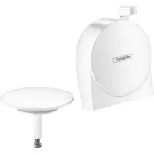 Hansgrohe Inlaat-, afvoer- en overloopset Exafill S Afwerkingsset matwit