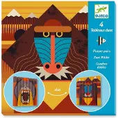 Djeco creatief papier Wild life