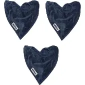 Silly billyz Towel Bandana Bibs Navy 3 Stuks