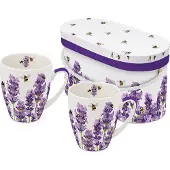 Paperproducts Design ppd 2 Mug Set Bees & Lavender