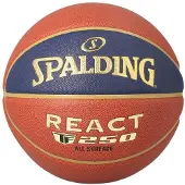 Spalding Lnb 22 React Tf-250 Composiet Indoor/Outdoor (Size 7) Basketbal Heren - Oranje / Marine | Maat: 7