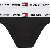 Tommy Hilfiger 2p Bikini Nachtkleding Meisjes - Wit - Maat 128/140
