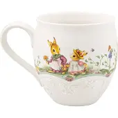 Villeroy & Boch 6x Villeroy & Boch Beker SPRING FANTASIE, Kopje, Groen