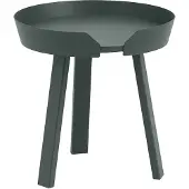 Muuto Around tafel small Dark green