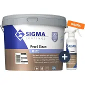 Sigma Pearl Clean Matt | Reinigbare Matte Muurverf 5 LTR - Wit
