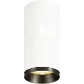SLV Opbouwspot Numinos M Dali cilinder wit/zwart 2700K - 24gr