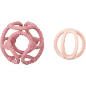 Nattou Set Of 2 Balls Pink Doll Roze