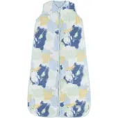 Meyco Baby Tie-Dye baby slaapzak - hydrofiel - light blue - 70cm