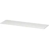 Ink Topdeck 45 Topblad T.b.v. Onderkast - 160x45x1,6cm - MDF - Hoogglans Wit - Badkamermeubels, Wastafelbladen - 8718835050771