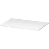 Ink Topdeck 45 Topblad T.b.v. Onderkast - 70x45x1,6cm - MDF - Mat Wit - Badkamermeubels, Wastafelbladen - 8718835022112