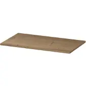 Ink Topdeck 45 Topblad T.b.v. Onderkast - 80x45x1,6cm - Fineer - Fineer Ash Grey - Badkamermeubels, Wastafelbladen - 8718835088958