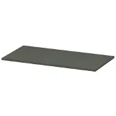 Ink Topdeck 45 Topblad T.b.v. Onderkast - 90x45x1,6cm - MDF - Mat Beton Groen - Badkamermeubels, Wastafelbladen - 8718835076283