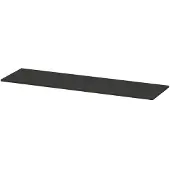 Ink Topdeck 45 Topblad T.b.v. Onderkast - 160x45x1,6cm - MDF - Mat Antraciet - Badkamermeubels, Wastafelbladen - 8718835050757