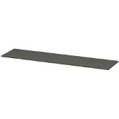 Ink Topdeck 45 Topblad T.b.v. Onderkast - 180x45x1,6cm - MDF - Mat Beton Groen - Badkamermeubels, Wastafelbladen - 8718835076337